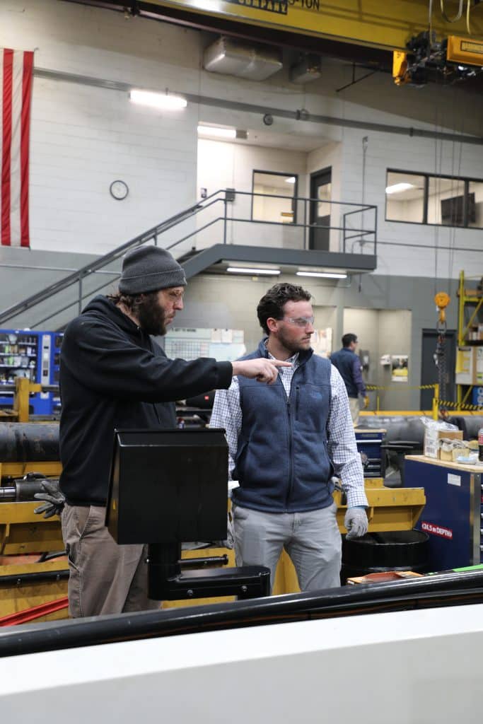 Devin Miles,  business major, interned at Carter Machinery over the J-Term session. Here, he was able to have hands on access to multiple areas of the business.