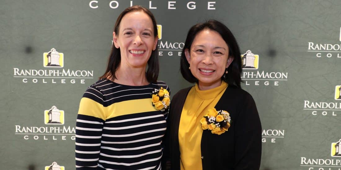 Dr. Lim-Fong standing with Dr. Conners